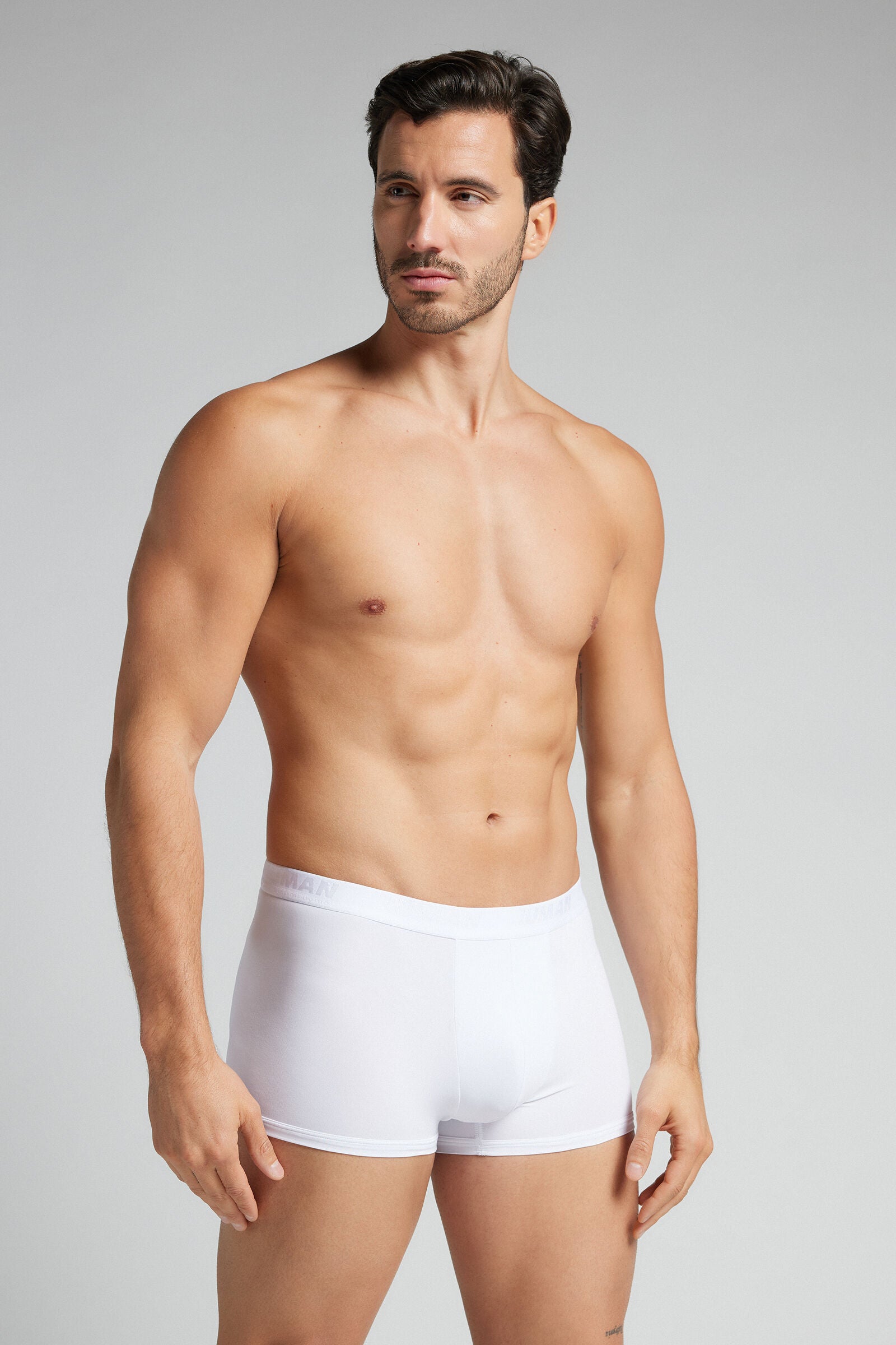 בוקסר עם לוגו Microfibre