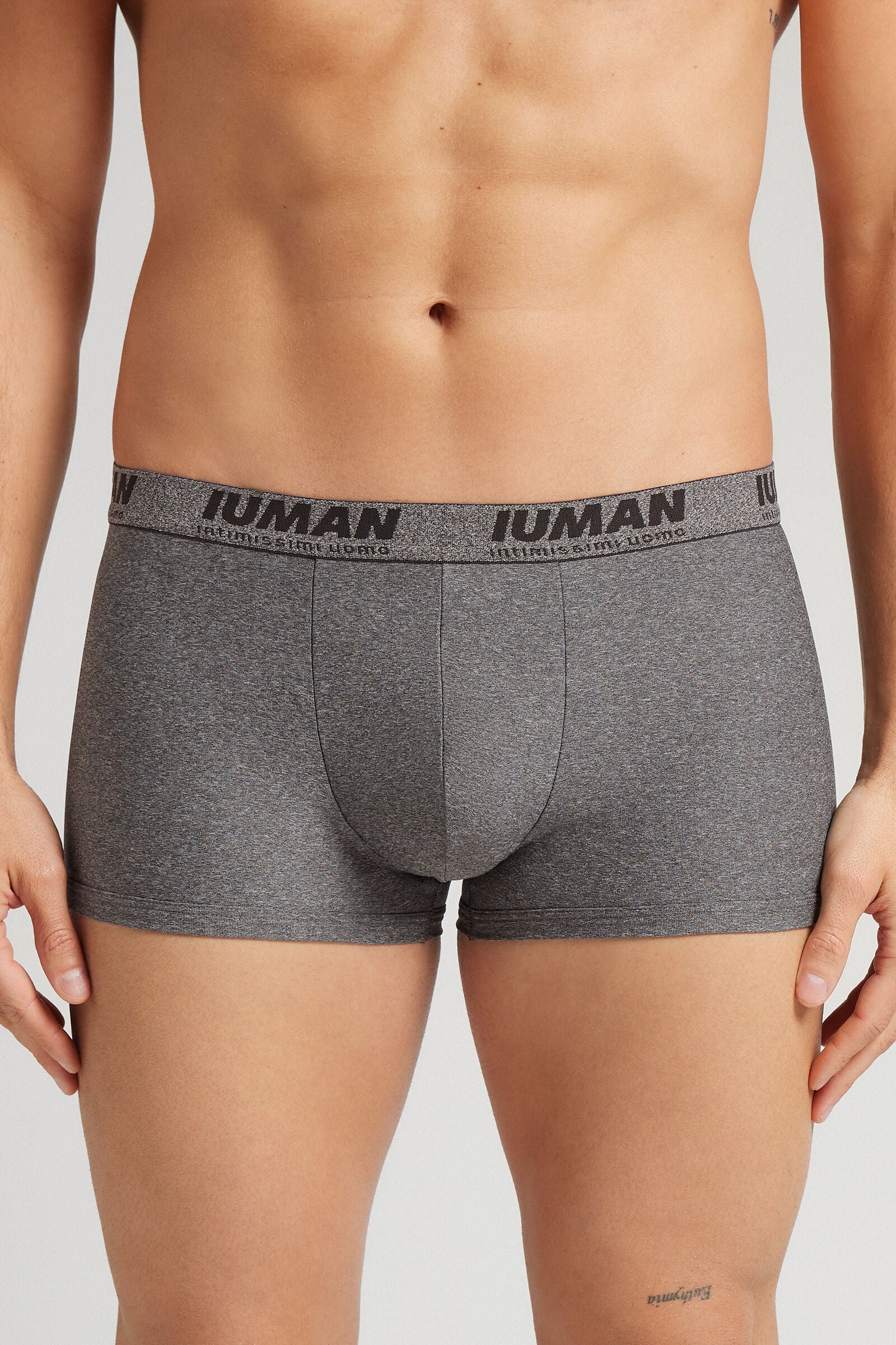 בוקסר עם לוגו Microfibre