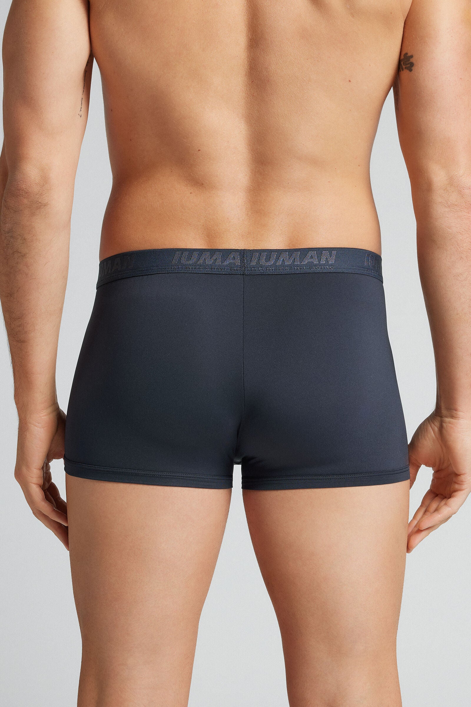 בוקסר עם לוגו Microfibre