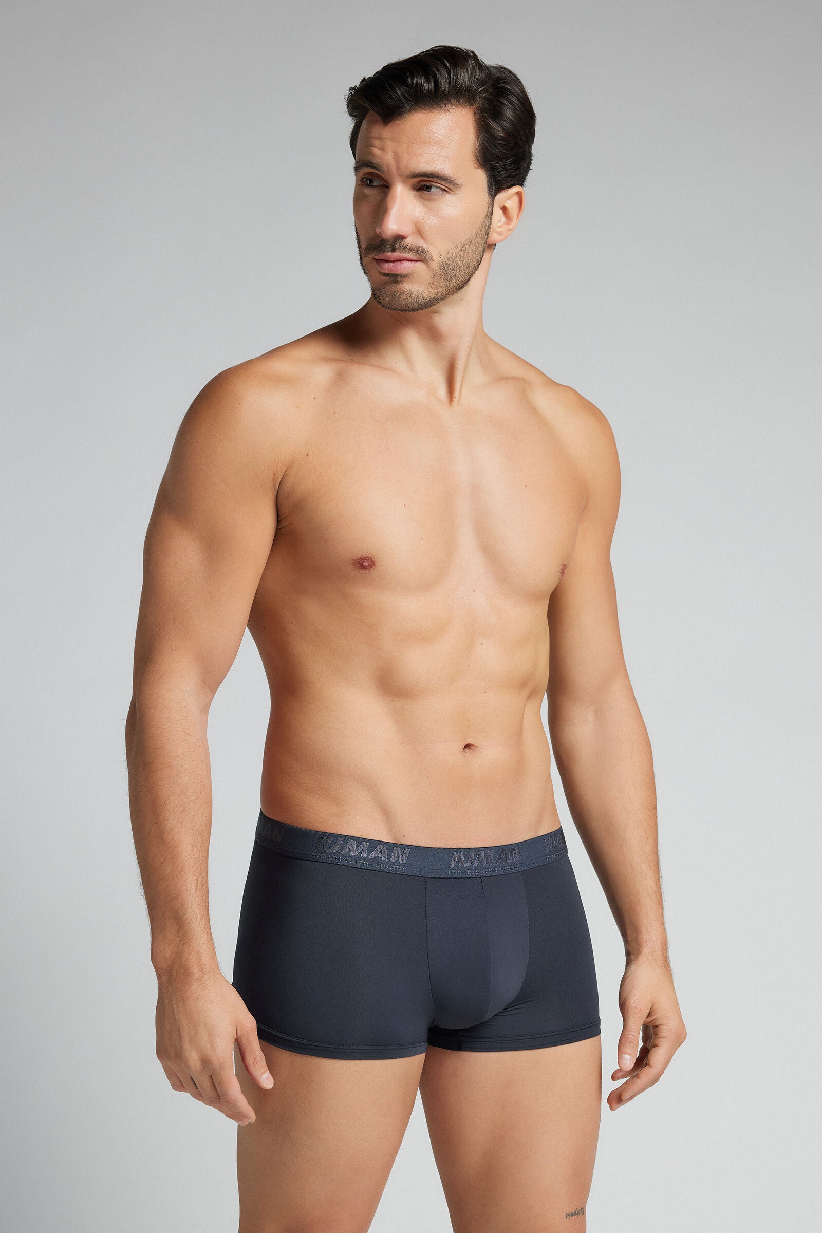 בוקסר עם לוגו Microfibre