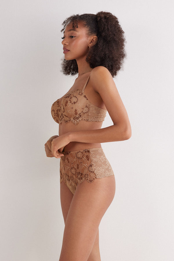 תחתונים צרפתיים Summer Glow High-Waisted