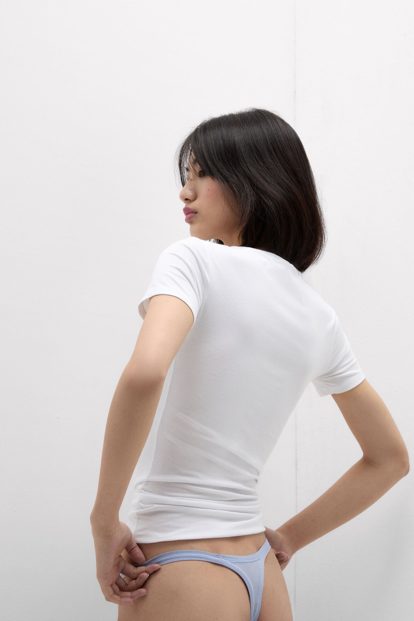 תחתוני חוטיני טנגה מבד כותנה