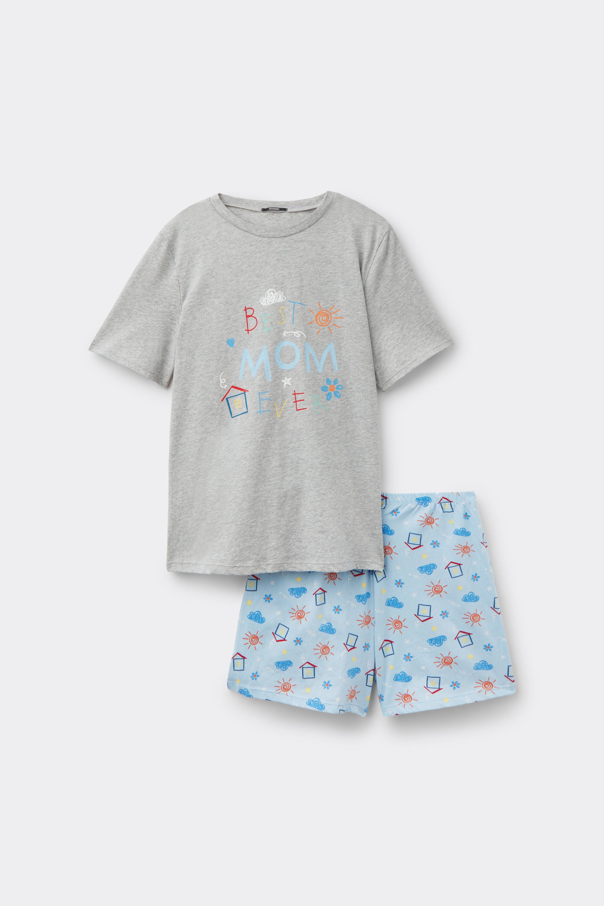 סט פיג'מה ג'רזי best Mom